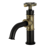 Fuller One-Handle 1-Hole Bathroom Faucet with Push Pop-Up Drain