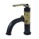 Whitaker One-Handle 1-Hole Bathroom Faucet with Push Pop-Up Drain