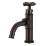 Fuller One-Handle 1-Hole Bathroom Faucet with Push Pop-Up Drain