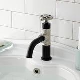 Fuller One-Handle 1-Hole Bathroom Faucet with Push Pop-Up Drain