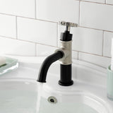 Fuller One-Handle 1-Hole Bathroom Faucet with Push Pop-Up Drain