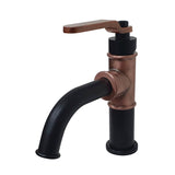 Whitaker One-Handle 1-Hole Bathroom Faucet with Push Pop-Up Drain