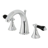 Duchess Two-Handle 3-Hole Deck Mount Widespread Bathroom Faucet with Brass Pop-Up Drain