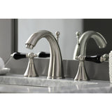 Duchess Two-Handle 3-Hole Deck Mount Widespread Bathroom Faucet with Brass Pop-Up Drain