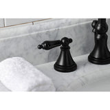 Duchess Two-Handle 3-Hole Deck Mount Widespread Bathroom Faucet with Brass Pop-Up Drain