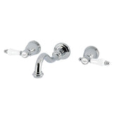 Bel-Air Two-Handle 3-Hole Wall Mount Tub Faucet