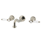 Bel-Air Two-Handle 3-Hole Wall Mount Tub Faucet