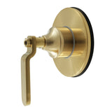 Whitaker Single-Handle Three-Way Diverter Valve with Round Trim Kit