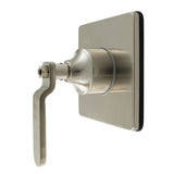 Whitaker Single-Handle Three-Way Diverter Valve with Square Trim Kit