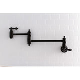 Restoration Two-Handle 1-Hole Wall Mount Pot Filler