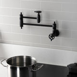 Fuller Two-Handle Wall Mount Pot Filler