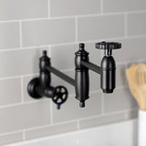 Fuller Two-Handle Wall Mount Pot Filler