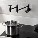 Fuller Two-Handle Wall Mount Pot Filler