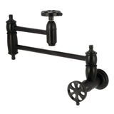 Belknap Two-Handle Wall Mount Pot Filler