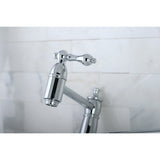 Restoration Two-Handle 1-Hole Wall Mount Pot Filler