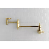 Restoration Two-Handle 1-Hole Wall Mount Pot Filler