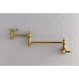 Heirloom Two-Handle 1-Hole Wall Mount Pot Filler