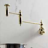 Fuller Two-Handle Wall Mount Pot Filler