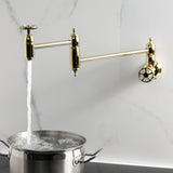 Fuller Two-Handle Wall Mount Pot Filler