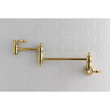 Tudor Two-Handle 1-Hole Wall Mount Pot Filler