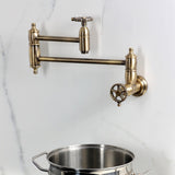 Fuller Two-Handle Wall Mount Pot Filler