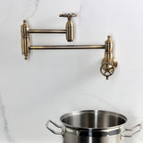 Fuller Two-Handle Wall Mount Pot Filler