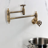 Fuller Two-Handle Wall Mount Pot Filler