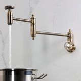 Fuller Two-Handle Wall Mount Pot Filler