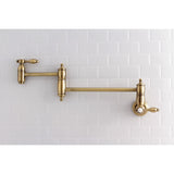 Tudor Two-Handle 1-Hole Wall Mount Pot Filler