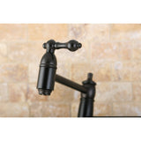 Restoration Two-Handle 1-Hole Wall Mount Pot Filler