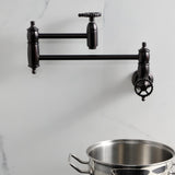 Fuller Two-Handle Wall Mount Pot Filler