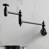 Fuller Two-Handle Wall Mount Pot Filler