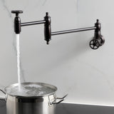 Fuller Two-Handle Wall Mount Pot Filler