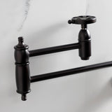 Belknap Two-Handle Wall Mount Pot Filler