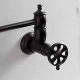 Belknap Two-Handle Wall Mount Pot Filler