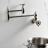 Fuller Two-Handle Wall Mount Pot Filler