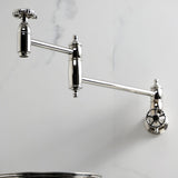 Fuller Two-Handle Wall Mount Pot Filler