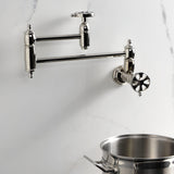 Belknap Two-Handle Wall Mount Pot Filler