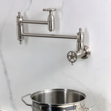 Fuller Two-Handle Wall Mount Pot Filler