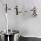 Fuller Two-Handle Wall Mount Pot Filler