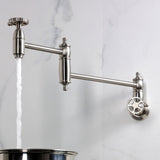 Fuller Two-Handle Wall Mount Pot Filler