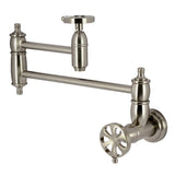 Belknap Two-Handle Wall Mount Pot Filler