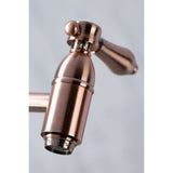 Heirloom Two-Handle 1-Hole Wall Mount Pot Filler