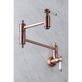 Bel-Air Two-Handle 1-Hole Wall Mount Pot Filler