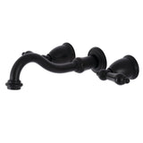 Duchess Double-Handle 3-Hole Wall Mount Bathroom Faucet