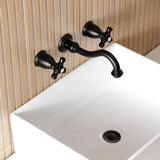 Duchess Two-Handle Wall Mount Bathroom Faucet