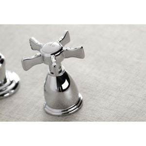 Hamilton Double-Handle 3-Hole Wall Mount Bathroom Faucet