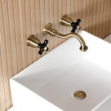 Duchess Two-Handle Wall Mount Bathroom Faucet