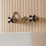 Duchess Two-Handle Wall Mount Bathroom Faucet