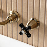 Duchess Two-Handle Wall Mount Bathroom Faucet